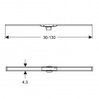 Geberit odpływ liniowy 30-130 cm CleanLine20