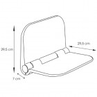 Gedy Hotel siedzisko prysznicowe DI82