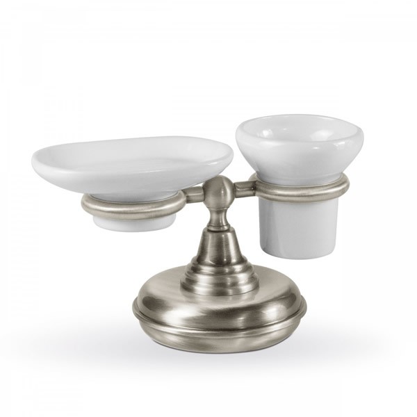 Tres Clasic mydelniczka + kubek chrom 12463613