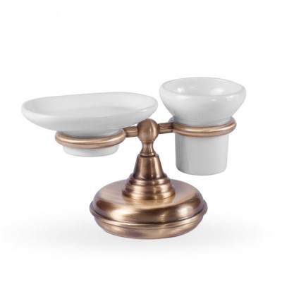 Tres Clasic mydelniczka + kubek chrom 12463613