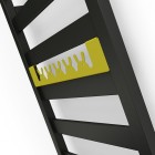 Terma Vivo grzejnik 910x500 mm zasilanie C.O. czarny soft SX