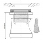 McAlpine syfon brodzikowy 50 mm chrom