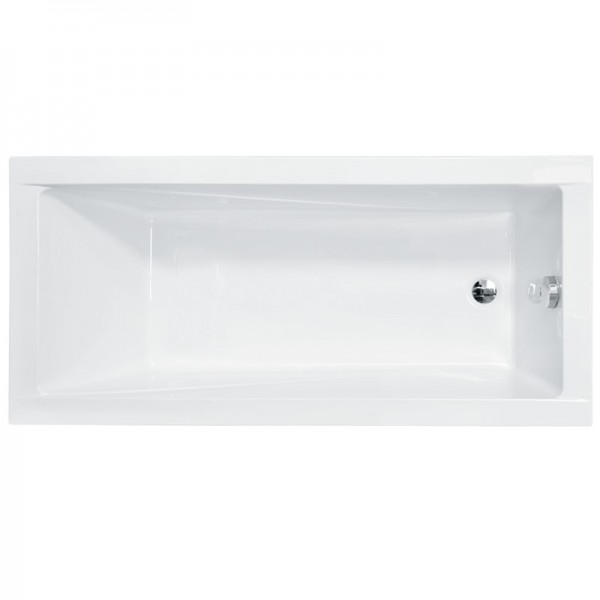 Besco Modern wanna prostokątna 120x70 cm biała