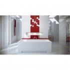 Besco Optima wanna prostokątna 150x70 cm biała