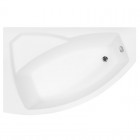 Besco Rima wanna asymetryczna 140x90 cm biała