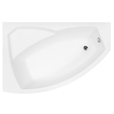 Besco Rima wanna asymetryczna 150x95 cm biała