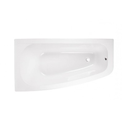 Besco Luna wanna asymetryczna 150x80 cm biała