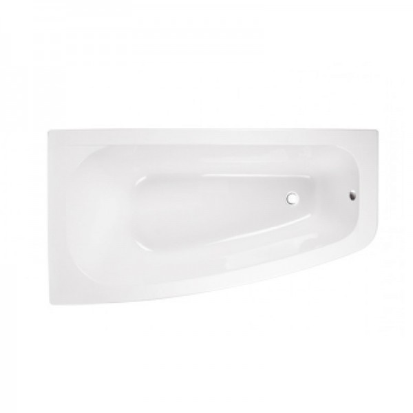 Besco Luna wanna asymetryczna 150x80 cm biała