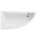 Besco Praktika wanna asymetryczna 140x70 cm biała