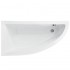 Besco Praktika wanna asymetryczna 140x70 cm biała