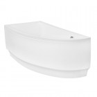 Besco Praktika wanna asymetryczna 140x70 cm biała