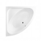 Besco Luksja wanna narożna 148x148 cm biała