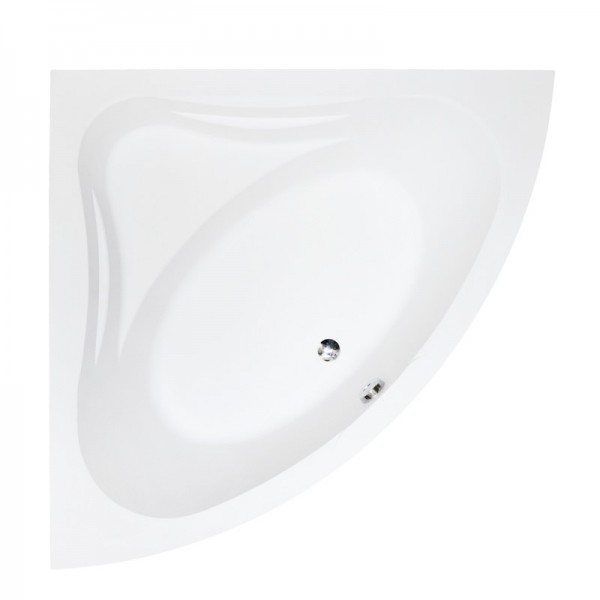 Besco Mia wanna narożna 120x120 cm biała