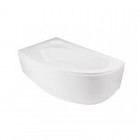 Besco Cornea wanna asymetryczna 140x80 cm biała