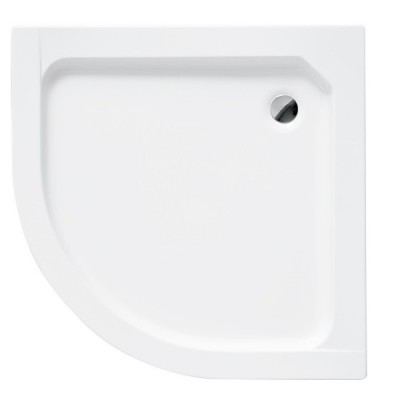 Besco Alex brodzik półokrągły 80x80 cm