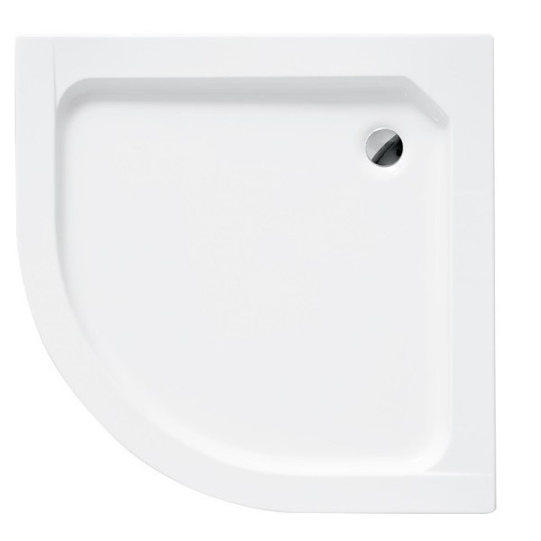 Besco Alex brodzik półokrągły 70x70 cm