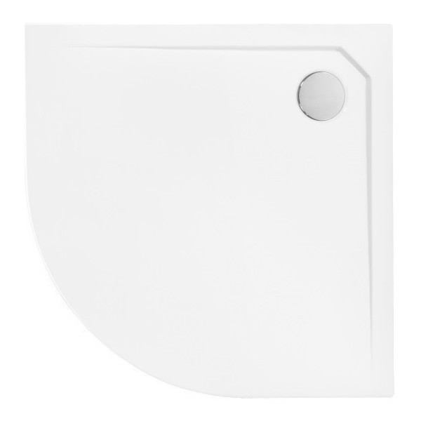 Besco Asco Ultraslim brodzik półokrągły 90x90 cm BMAS-90