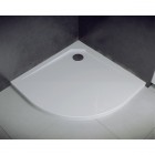 Besco Asco Ultraslim brodzik półokrągły 90x90 cm