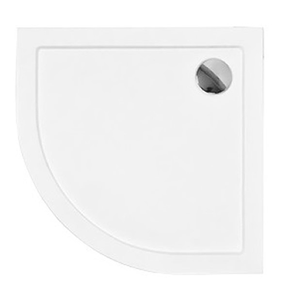 Besco Aron Ultraslim brodzik półokrągły 90x90 cm