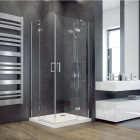 Besco Viva 195 kabina kwadratowa drzwi uchylne 80x80 cm