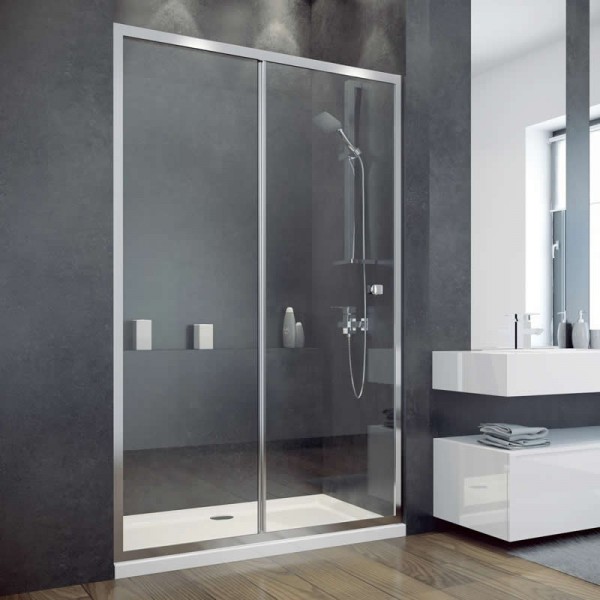 Besco Duo Slide drzwi do wnęki rozsuwane 130 cm