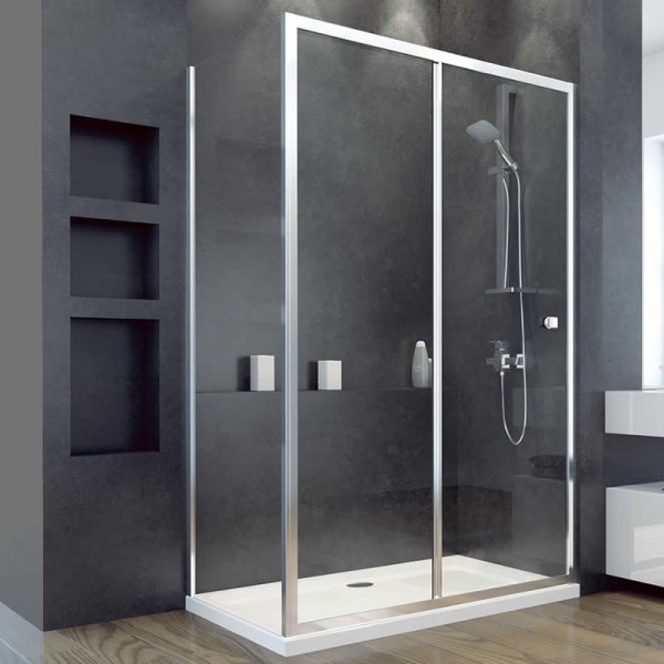 Besco Duo Slide ścianka boczna do drzwi 80 cm