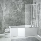 Besco Ambition Premium parawan 2-skrzydłowy 80.5x140 cm