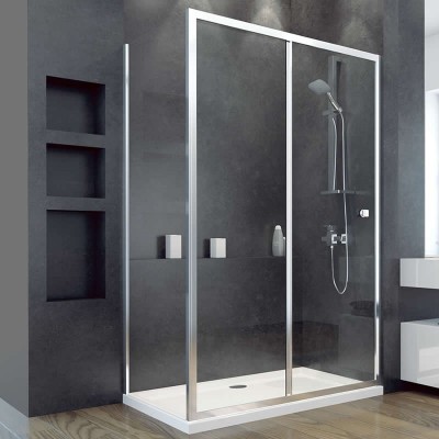 Besco Duo Slide ścianka boczna do drzwi 90 cm