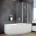 Besco Ambition parawan 3-skrzydłowy 123.5x139 cm