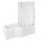 Besco Ambition parawan 3-skrzydłowy 130x140 cm