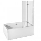 Besco Prestigio parawan 2-skrzydłowy 80x150 cm