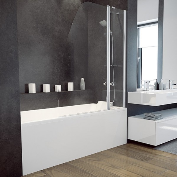 Besco Avis parawan 2-skrzydłowy 120x145 cm