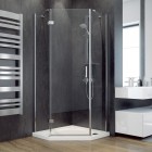 Besco Viva 195 kabina pięciokątna drzwi uchylne 90x90 cm lewa