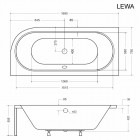 Besco Avita wanna asymetryczna 170x75 cm
