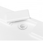 Besco Axim Ultraslim brodzik półokrągły 80x80 cm