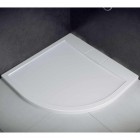 Besco Axim Ultraslim brodzik półokrągły 90x90 cm