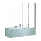 Besco Lumix parawan 2-skrzydłowy 100x145 cm