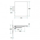 Besco Siedzisko prysznicowe Active