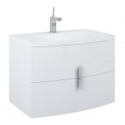 Elita Meble Round White szafka podumywalkowa szer. 80 cm