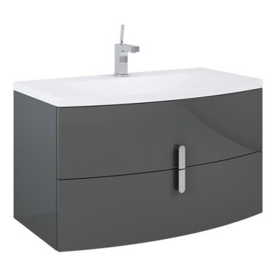 Elita Meble Round Anthracite szafka podumywalkowa szer. 100 cm