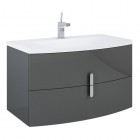 Elita Meble Round Anthracite szafka podumywalkowa szer. 100 cm