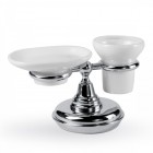 Tres Clasic mydelniczka + kubek chrom 12463613