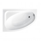 Besco Cornea wanna asymetryczna 140x80 cm biała