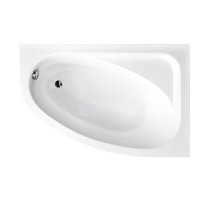 Besco Cornea wanna asymetryczna 140x80 cm lewa biała