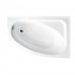 Besco Cornea wanna asymetryczna 140x80 cm lewa biała