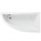 Besco Praktika wanna asymetryczna 150x70 cm prawa biała