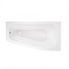 Besco Luna wanna asymetryczna 150x80 cm prawa biała