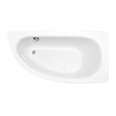 Besco Milena wanna asymetryczna 150x70 cm prawa biała