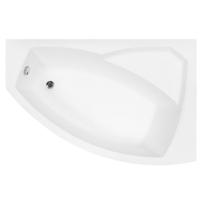 Besco Rima wanna asymetryczna 150x95 cm prawa biała