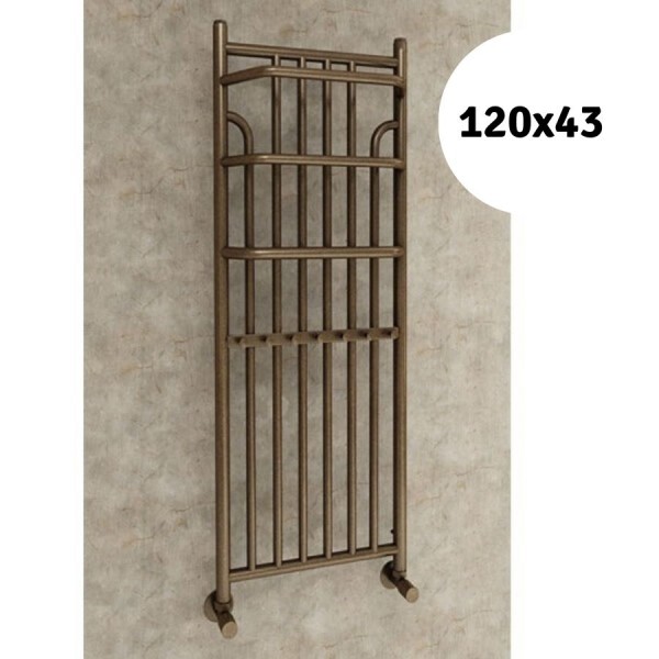 Imers Minas grzejnik łazienkowy 120x43 cm biały połysk 0432/BIP
